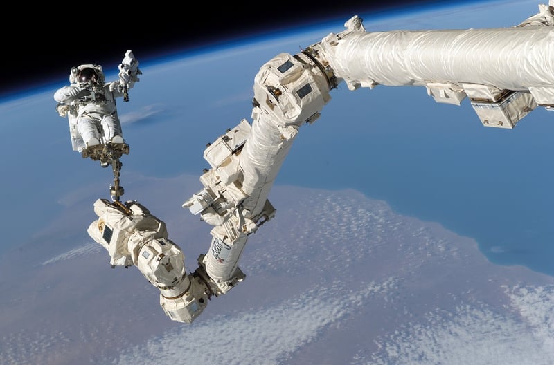 Astronaut in space